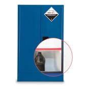 250L Poly Lined Corrosive Safety Cabinet | Safe Storage of Corrosive Liquids | Ecospill Brisbane Sydney Melbourne Perth Adelaide Canberra | CSCPL250